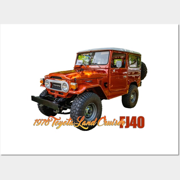 1976 Toyota Land Cruiser FJ40 Wall Art by Gestalt Imagery